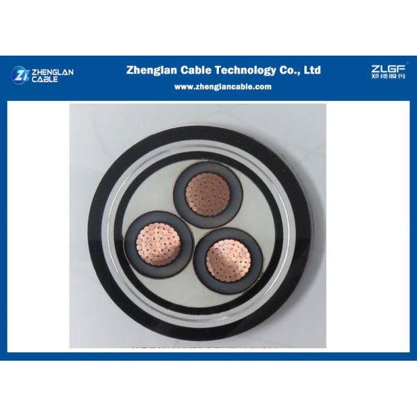 Unarmored CWS Medium Voltage Power Cable 33kv XLPE Insulated