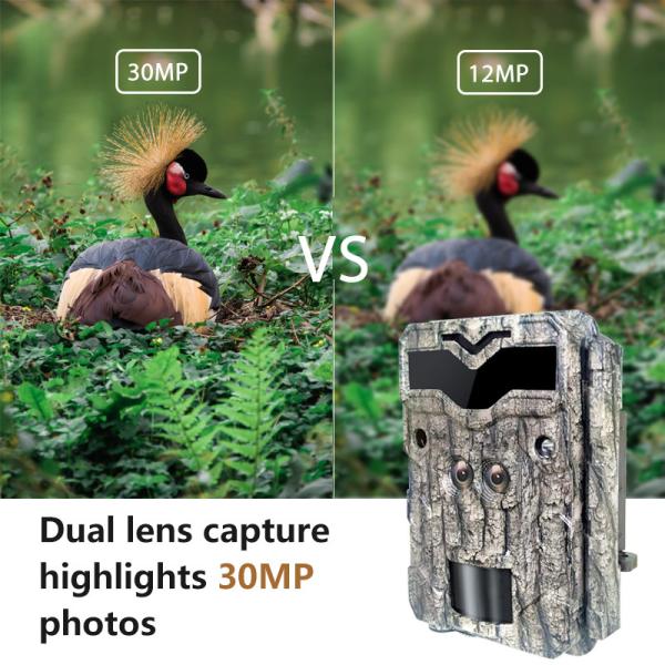 Captura fotos impresionantes de 32MP y videos de 1080P con esta cámara de caza profesional Cámaras de caza HD
