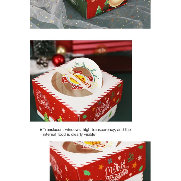 Sell 4 6 8 10 12 14 Inch Alibaba Baking Food Cookies Dessert Cake Boxes with Handle