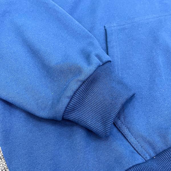 Ensembles de survêtement de jogging personnalisés en tissu de coton avec sweat à capuche à logo brodé et pantalon de survêtement à jambes larges