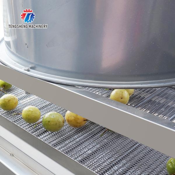 350KG Normal temperature air drain air dryer bagged food stainless steel water removal equipment continuous