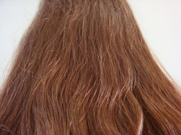 Blonde Textured Human Hair Extensions Straight Natural Texture Hair Extensions