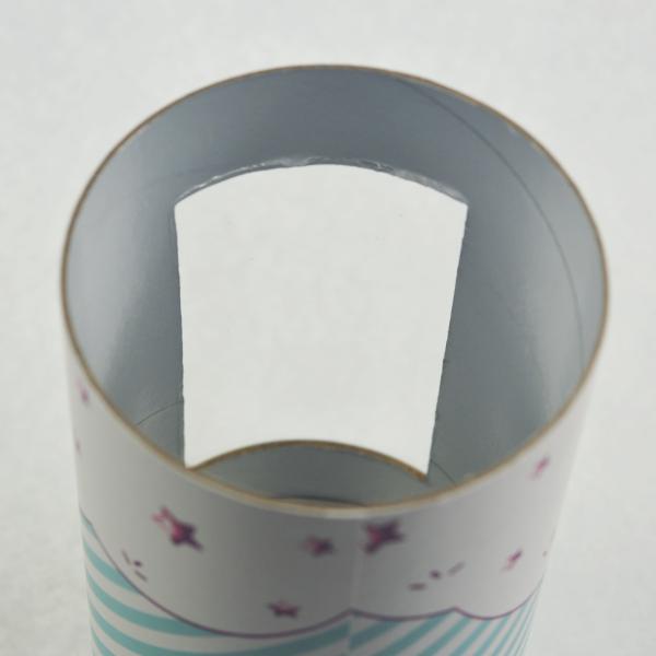 Custom Airtight 100mm Height Cardboard Tube Packaging