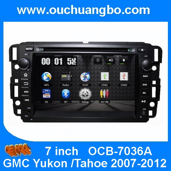 Ouchuangbo Car Central Multi GPS Navigation for GMC Yukon /Tahoe 2007-2012 DVD USB iPod Radio Player OCB-7036A