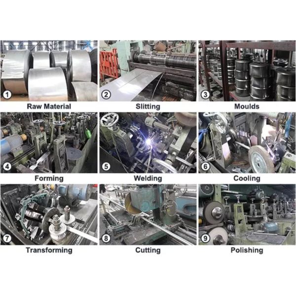 Brushed 2205 Stainless Steel Coil Mirror 8K Sheet Metal Roll