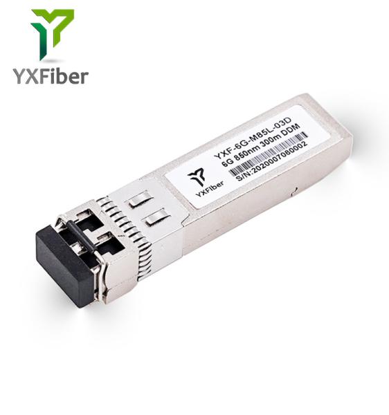 SFP+ 850nm 6.144G -9dBm~-LdBm -11.1dBm LC MMF 0.12km Optical Transceiver