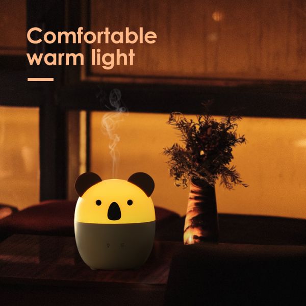 Patent Design Cute Koala 160ml Kids Ultrasonic Humidifier Aroma Essential Oil Diffuser