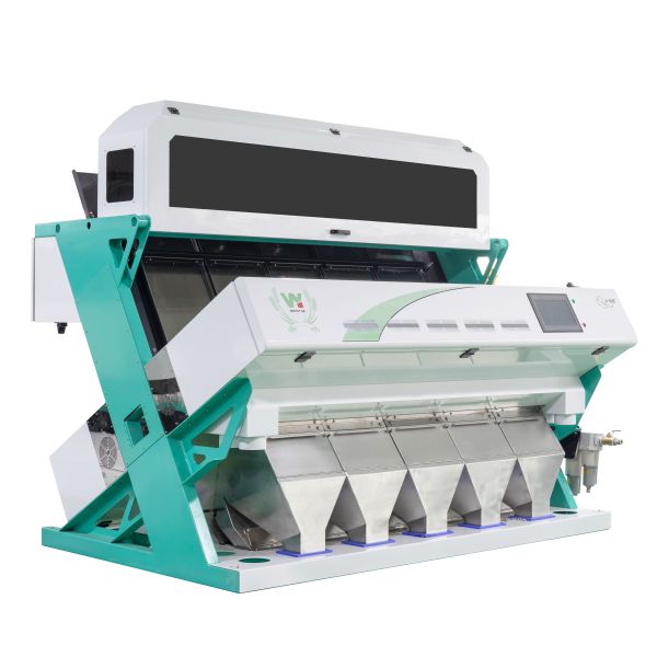 Wenyao CCD Carame Optical Parboiled Rice Separation Machine Single Chutes Color Long Grain Parboiled Rice Color Sorter Machine