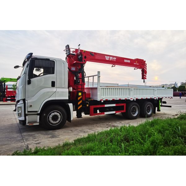 High Operating Efficiency 12 Ton 16 Ton Telescopic Folding Boom Truck Mounted Crane