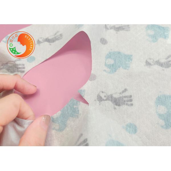 Eating Disposable Baby Bibs ECO Friendly Neck Adjustable Non Washable Bibs Disposable