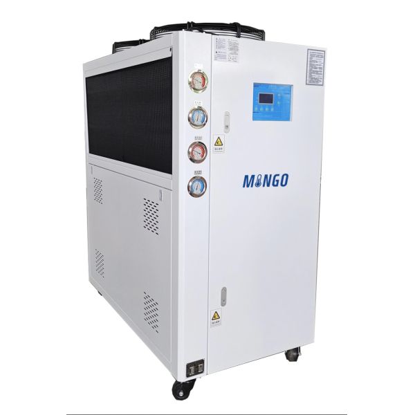 Compact Air Cooled Industrial Chiller 10HP 28.01 KW/Hr Quiet Operation