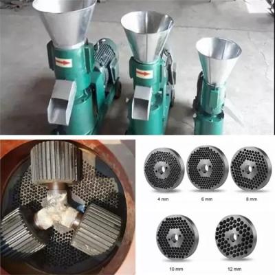 Pelota automática da alimentação da grama da forragem que faz o controle 500 do PLC da máquina a 1500KG/H