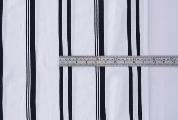 Tissu tricoté rayé résistant à l'usure, respirant et écologique