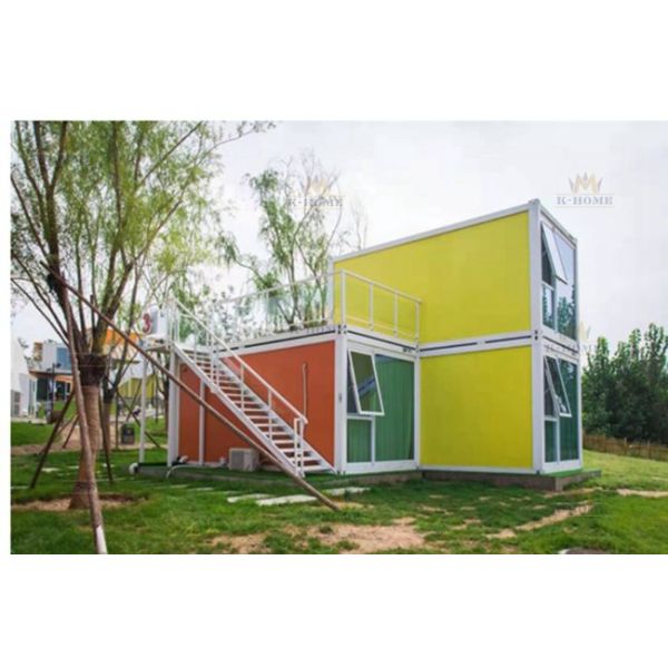 Prefabricated Sandwich Panel Container House Cafe Container Shop