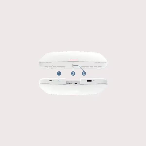 Wi-Fi 6 Indoor Panel AP AirEngine 5762-16W Moldes privados para redes em empresas