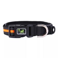 Airtag personalizável Coleira para animais de estimação Moda refletiva multicamadas Rastreador GPS