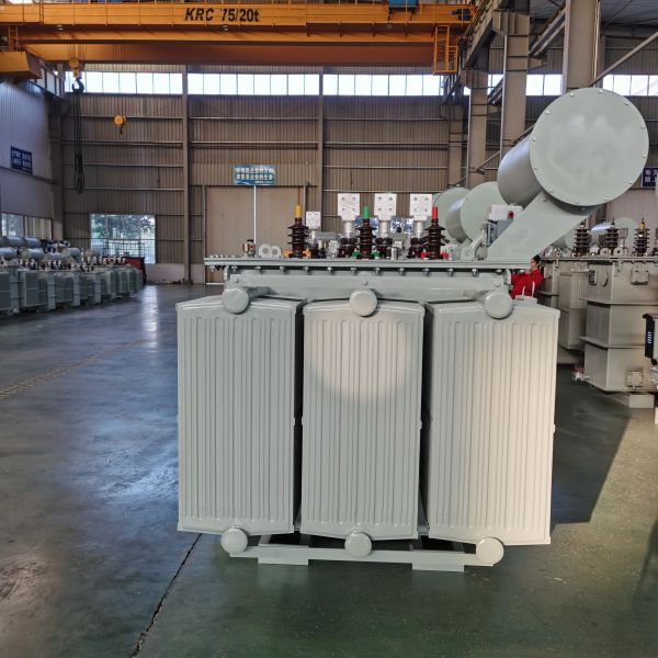 Forced Air Cooling Oil Immersed Power Transformer with Cu Cu Coil Materials and Tapping Range ±2x2.5 Percent Providing Voltage Control