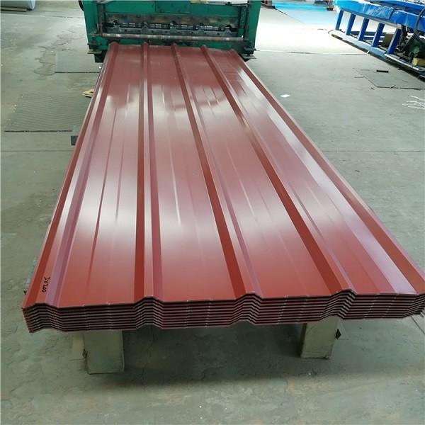 SPCC Aluzinc Colour Coated Profile Sheet Colourful Cold Rolled Corrugated roofing sheet Steel