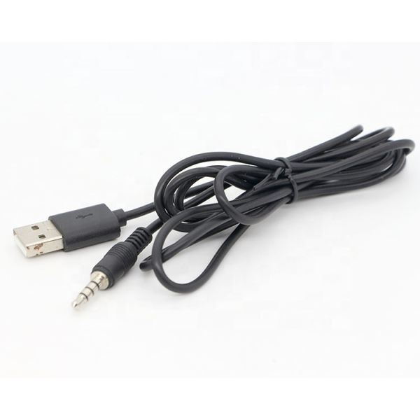 Cable de carga de datos masculino para altavoz de automóvil