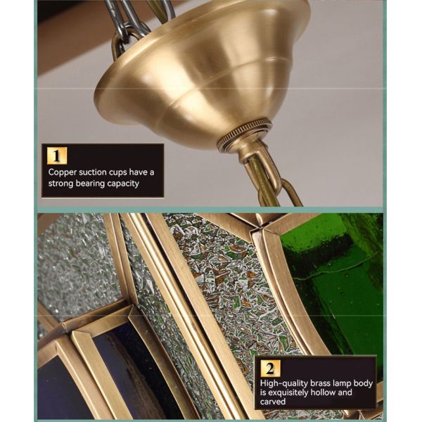 Hotel Dining Room LED Decorative Lights in Arab Muslim Style Product Dimension D280mm H550mm Support Dimmer Yes