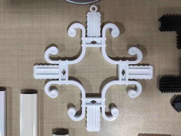 China glass fittings UV proof Plastic Golden Flower for georgian bar