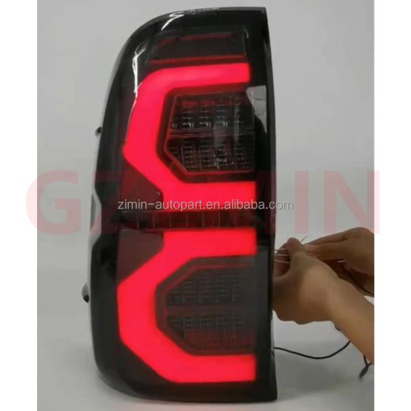 LED Tail Light C Style For Hilux Revo Rocco 2016 2017 2018 2019 2020 2021 2022 2023