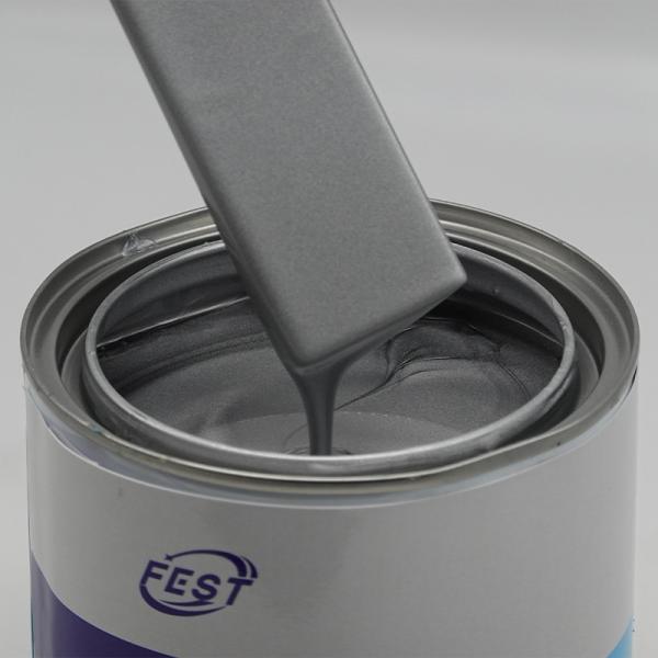 Fest Brand High Quality 1K Basecoat Used For Car Paint Repair Silver Paint