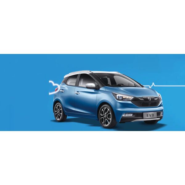 седан 302km NEDC автомобиля энергии EV автомобиля JMC EV3 быстрой скорости 100km/h электрический новый