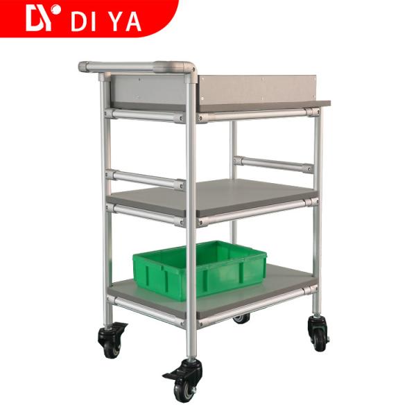 Silver Color Extruded Aluminum Track DY10 Industrial Lean Tube Connector