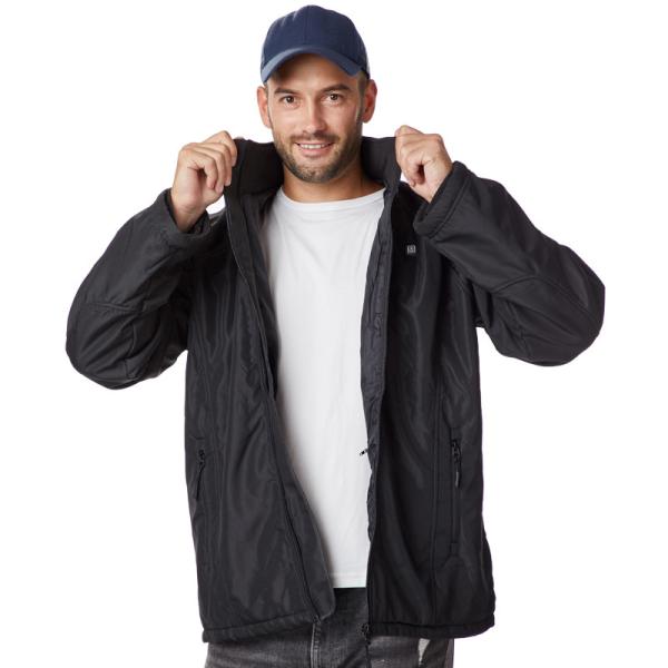 12V Electric Heated Clothes For Winter 100% Polyester Fabric