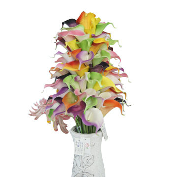 Mini calla real touch flower, soft and elasticity