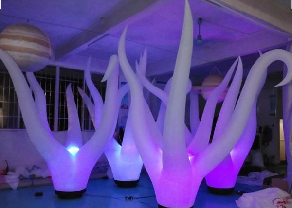 Os dedos deram forma à luz conduzida /Inflatable de iluminação inflável para a decoração da fase