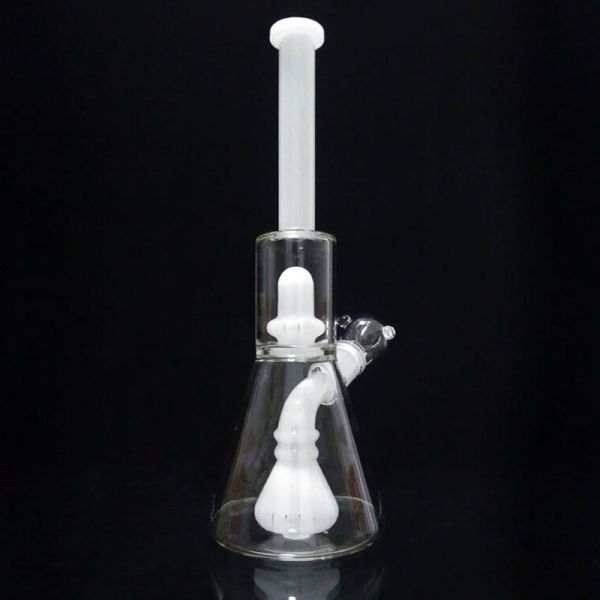 Heady Unique Scientific Glass Bong With 18mm Bowl Perc Glass Water Pipe