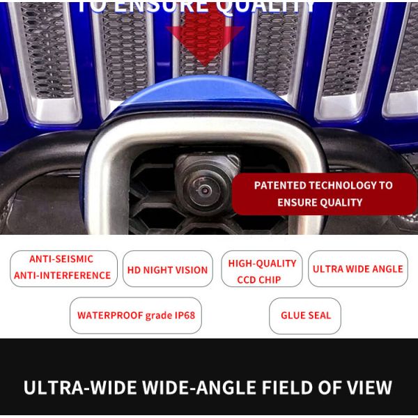 Forward Facing Jeep Off Road Camera Direct Replacement