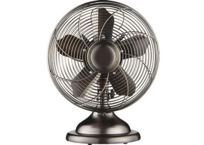 Strong Wind 30cm Retro Table Fan With Stand Foot Base CE RoHS 30W 120V