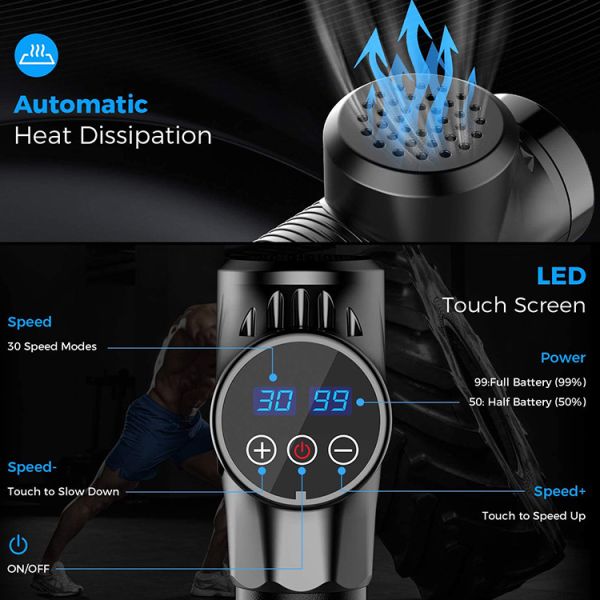 глубокий Massager выстукивания ткани 2400mAh для сброса мышцы