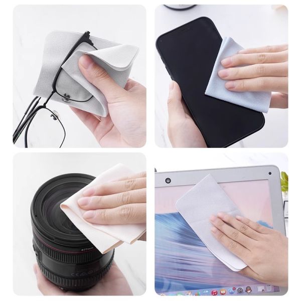 microfiber glasses cloth Anti-fog eyeglass wipes manufacturer glasses cleaner cloth with package custom glasses cleaning cloth