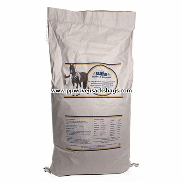 BOPP Laminated PP Woven Bags for Horse Feed