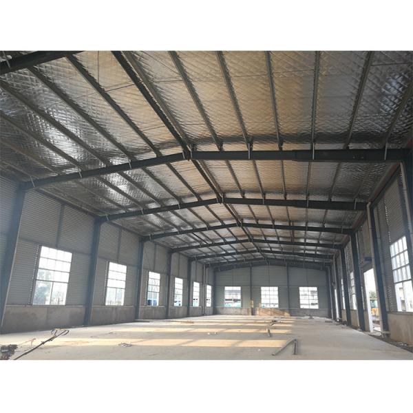 Q355b Steel Structure Fabricated Industrial Steel Building Warehouse Workshop