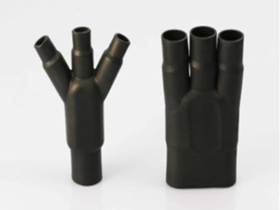 ≥125°C Heat Shrink Cable Accessories Core 4 Core Inner Coated With Adhesive