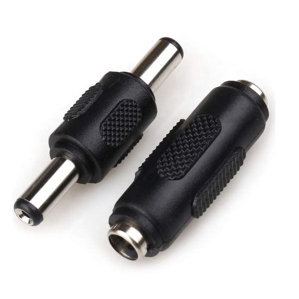 12V 24V  Male Female 2.1x5.5mm 2.5x5.5mm DC Barrel Jack Power Connector Adapter