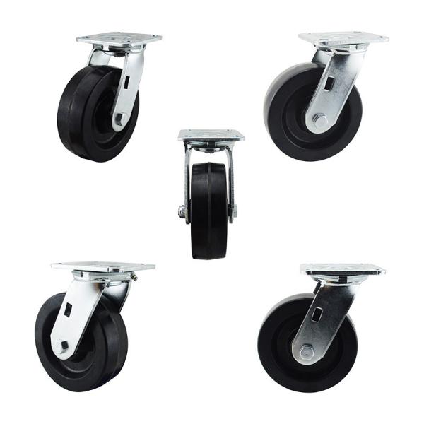 880LBS Capacity Heat Resistant Rotating 6 Drying Rack Trolley Casters