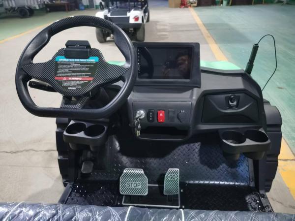 Cheap Hunting Electric Lithuim Batteery Six Seater Golf Cart 4-6 Seats 78v 4 Wheels With Rain Curtain