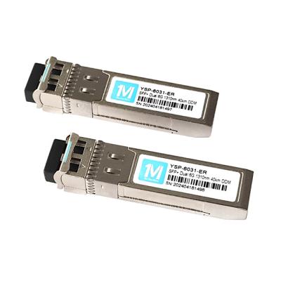 6G SFP Duplex 40km 1310nm LC DDM SMF 6GB Optical Module Singlemode SFP Module for Stable Network Connections