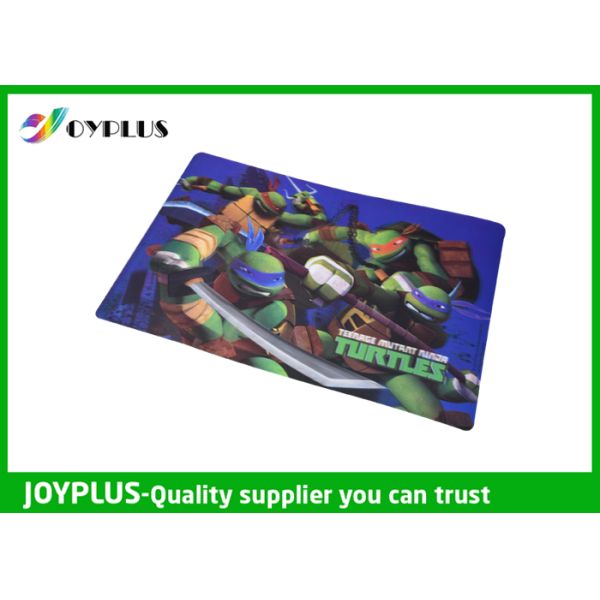 0.7mm Thickness Dark Brown Placemats , Outdoor Table Placemats EVA Material