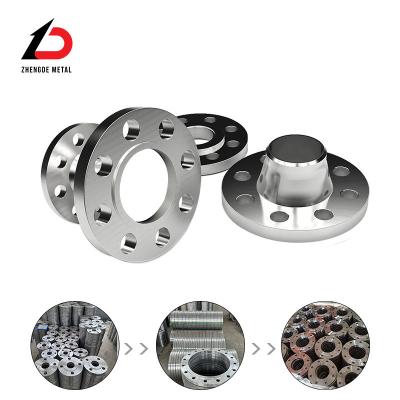 ASME ANSI B16.5 RF / FM 304 316 304L 316L Forged Welding Neck Stainless Steel Flange OEM Manufacturer