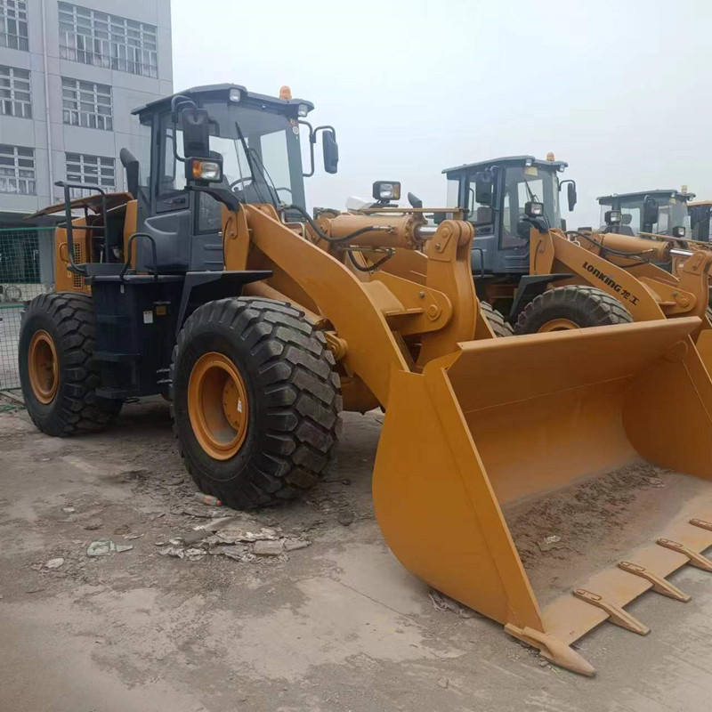 5500 кг рабочая масса Используемые Liugong 820TE 820H колесные погрузчики 10 тонн мощность