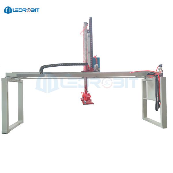 High Capacity Automatic Palletizer with Custom Conveyor & Servo Arm