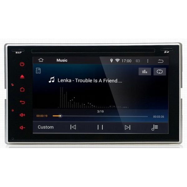 Ouchuangbo Auto GPS Navigation Stereo for Nissan Pathfinder /Treeano /Navara DVD Radio Blu