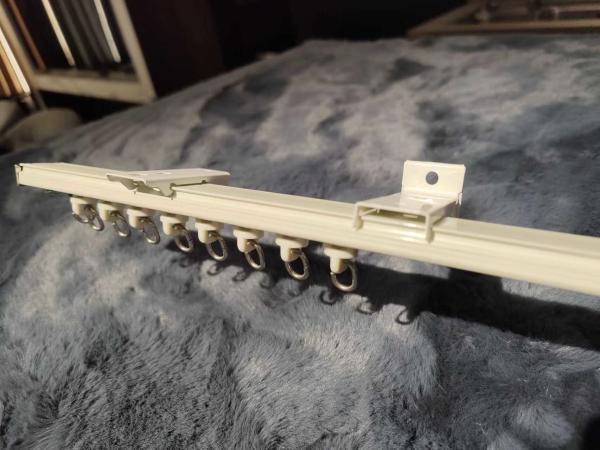 Curtain Aluminum Alloy Slide Rail Track Straight Track Rail Rod, Top Code, Side Code, Connector Set